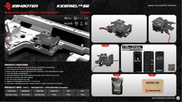 E-SHOOTER KESTREL ETU V050