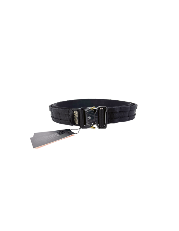 CONQUER DOUBLE BELT BK - Tamanho L